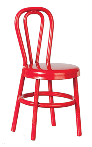 1/2" Scale  Chair, Red 1/2" Scale  Chair, Red
